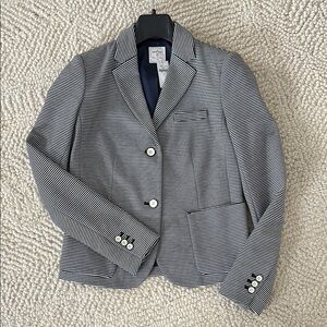 Gap Striped Blazer in Navy and White